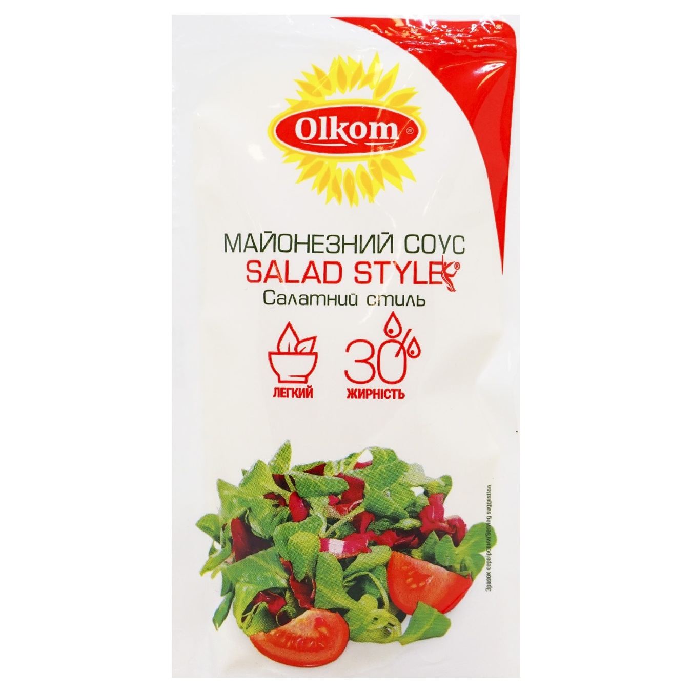 

Соус майонезный Olkom Salad Style 30% 150г