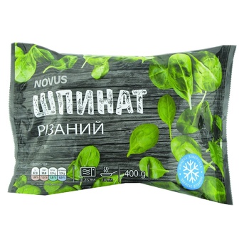 Novus Cutted Frozen Spinach 400g