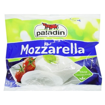 Paladin Mozzarella Cheese 45% 125g - buy, prices for NOVUS - photo 2