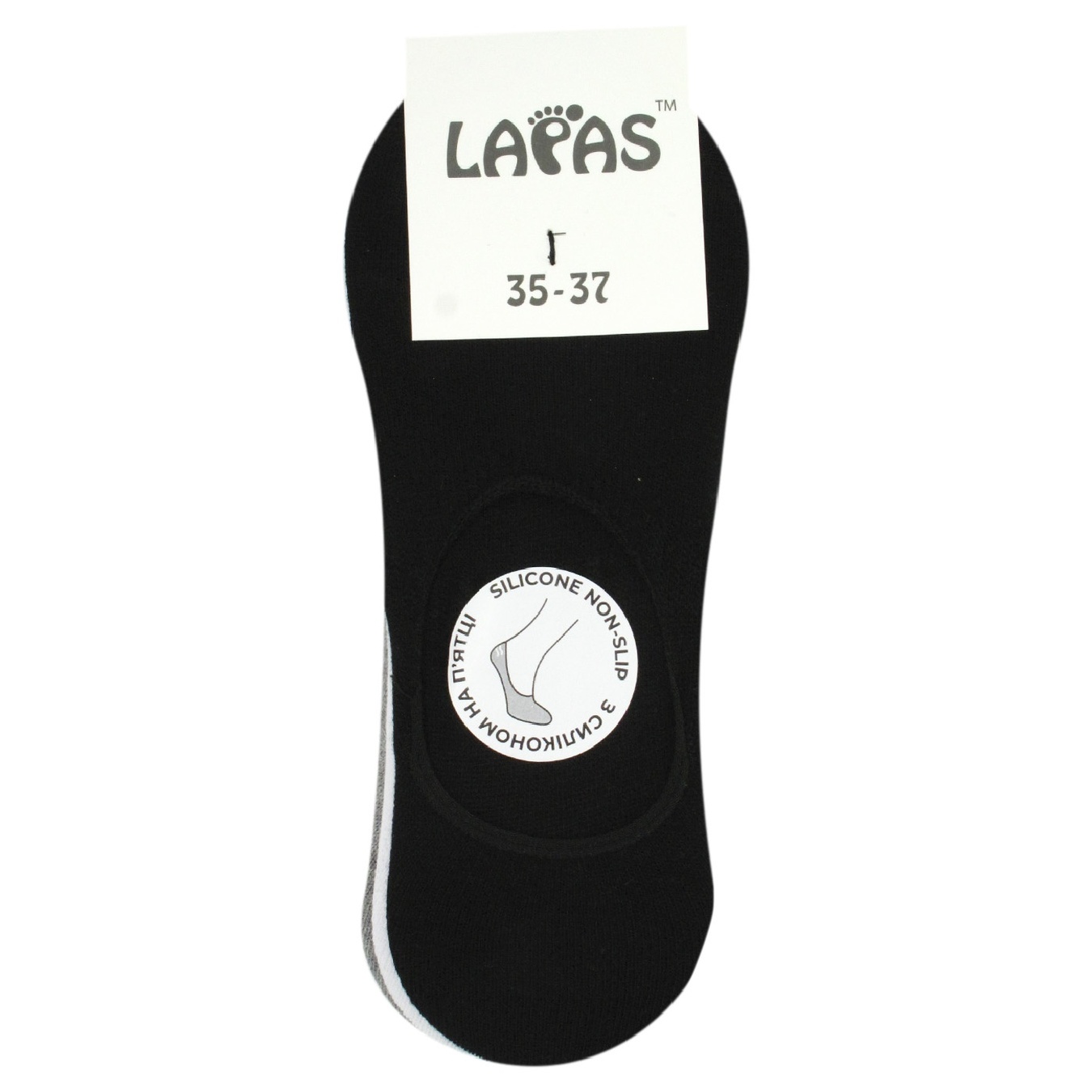 

Носки женские Lapas Balerina разноцветные размер 35-37