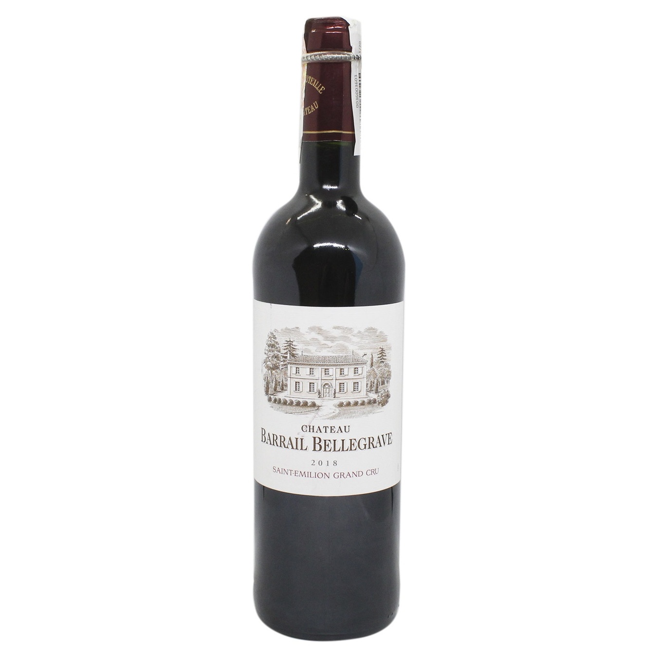 

Вино Chateau Barrail Bellegrave Saint-Emilion Grand Cru красное сухое 14% 0,75л