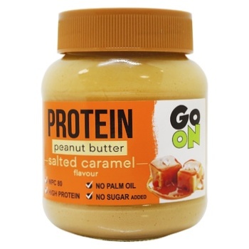 Go On Nutrition Peanut Butter with Protein and Salted Caramel Flavor 350g - buy, prices for NOVUS - photo 2