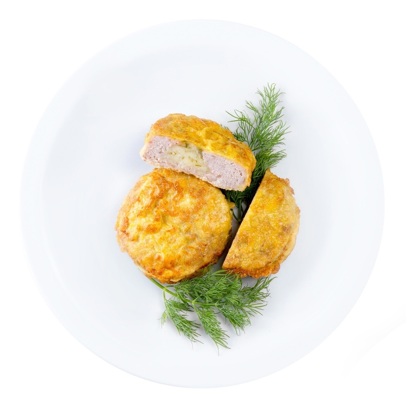

Битки мясные рубленые с сулугуни