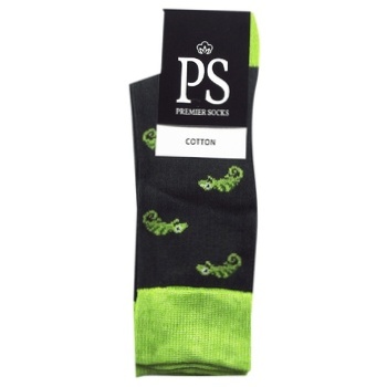 Premier Socks Dark Green Men's Socks 25s - buy, prices for - photo 1