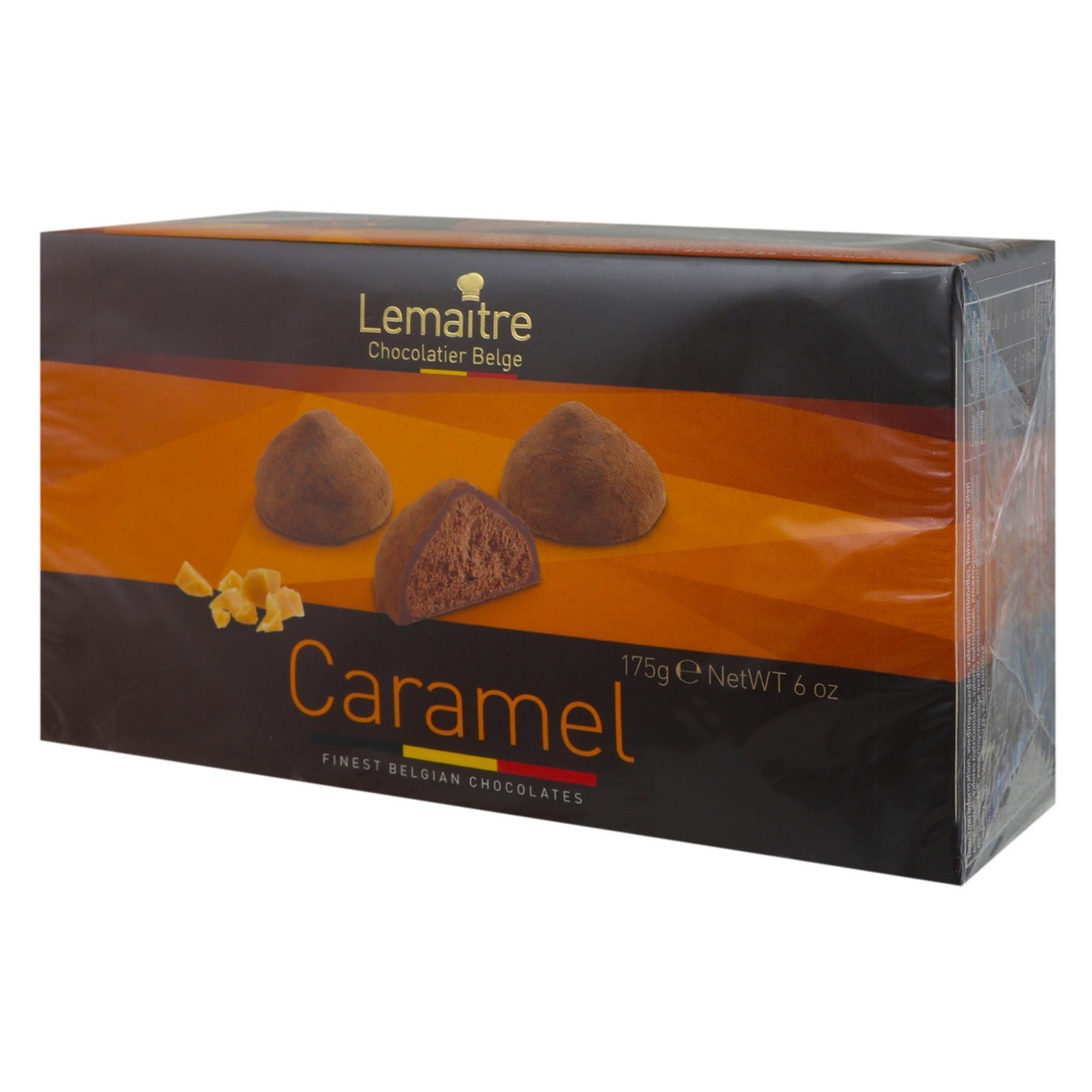

Конфеты Lemaitre Truffes шоколадные трюфели с карамельной начинкой 175г