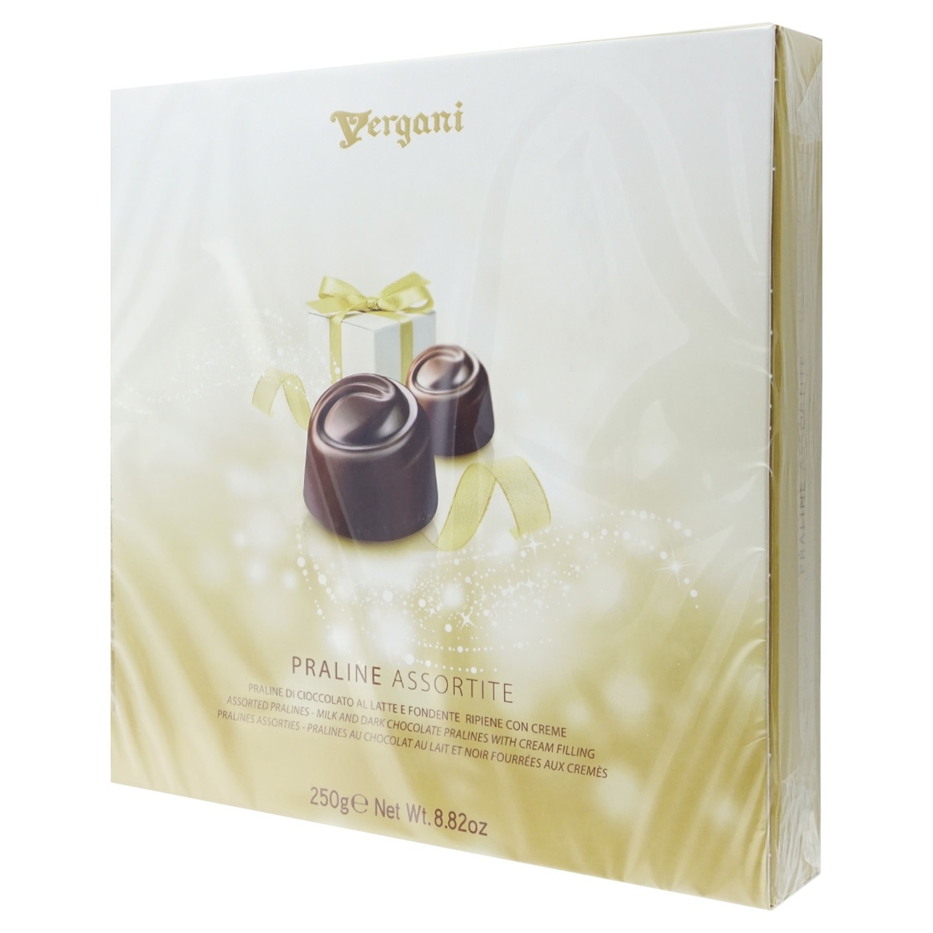 

Конфеты Vergani Praline Assortie с начинками в шоколаде 250г