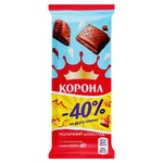 Шоколад Корона Молочний 2х85г