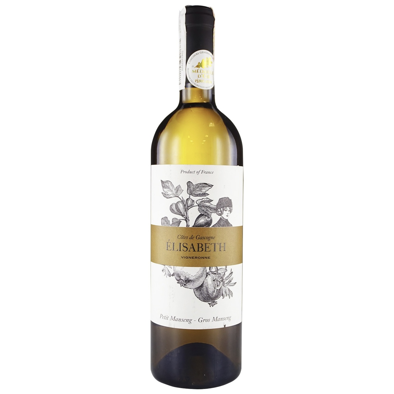 

Вино Elisabeth Petit Manseng Cotes de Gascogne белое полусладкое 11,5% 0,75л