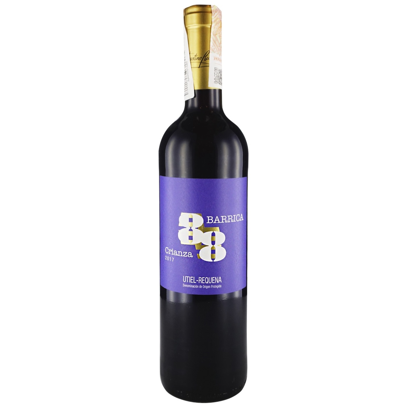 

Вино Barrica 88 Crianza do Utiel-Requena красное сухое 13% 0,75л