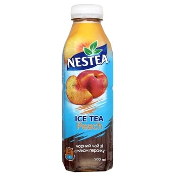 Чай холодный черный Nestea персик 0,5л - купить, цены на NOVUS - фото 1