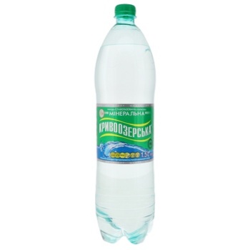 Kryvoozerska Light-Carbonated Mineral Water 1.5l - buy, prices for Ideal - photo 1