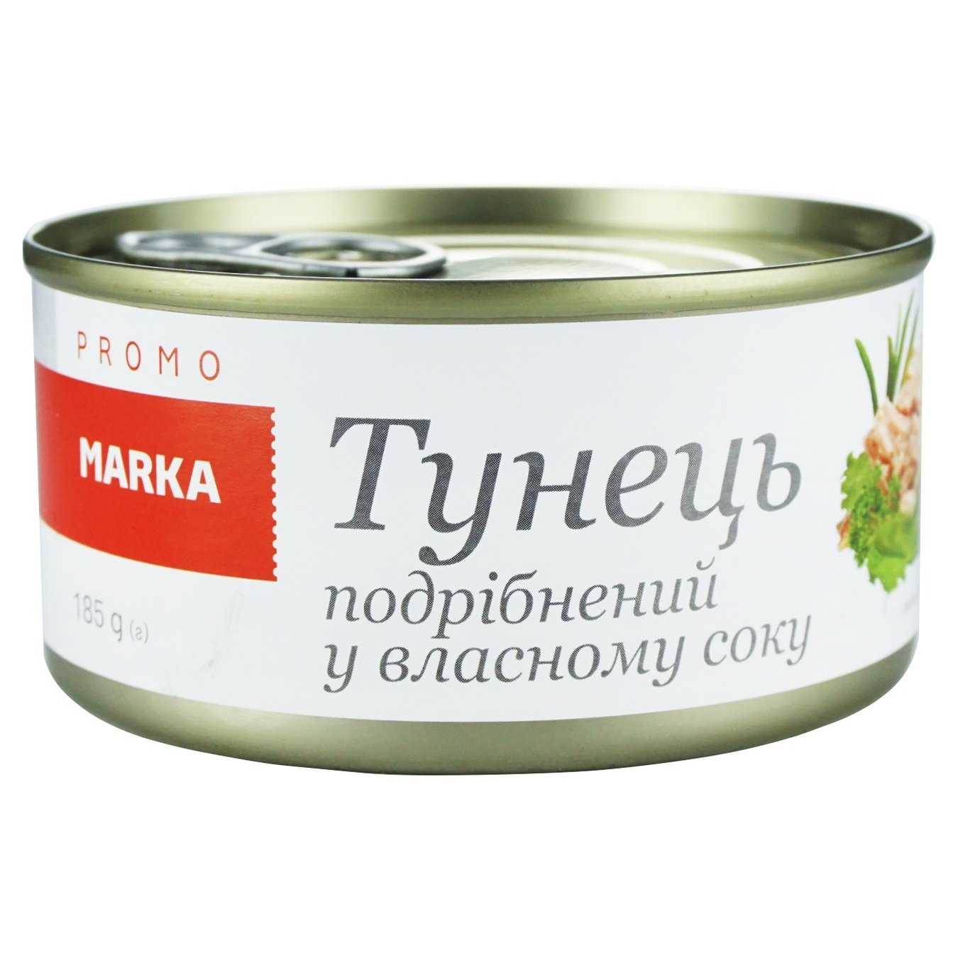 

Тунец Marka Promo измельченный в собственном соку 185г