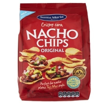 Santa Maria Nacho Chips Original 185g - buy, prices for NOVUS - photo 1