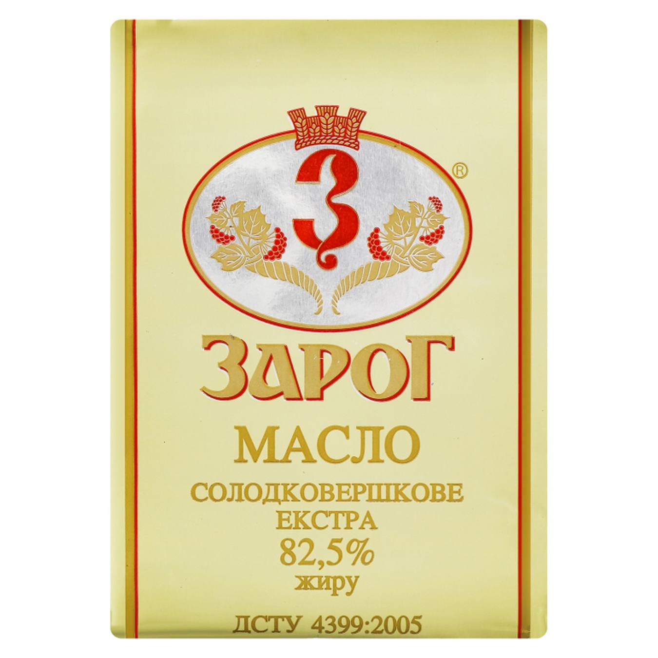 

Масло сладкосливочное Зарог Экстра 82,5% 200г