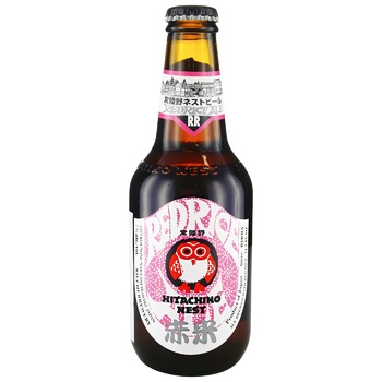 Hitachino Nest Red Rice Ale light unfiltered beer 7% 0.33l - buy, prices for MegaMarket - photo 1