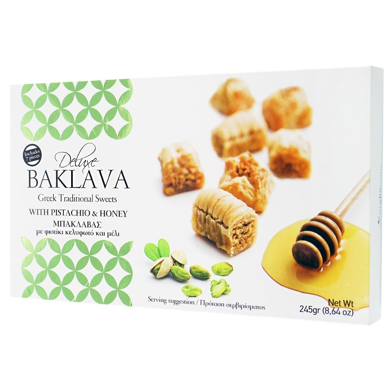 

Пахлава Deluxe с фисташками и медом 245г