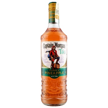 Captain Morgan Tiki Mango&Pineapple Rum Based Spirit Drink 25% 0.7l - buy, prices for WINETIME - photo 1