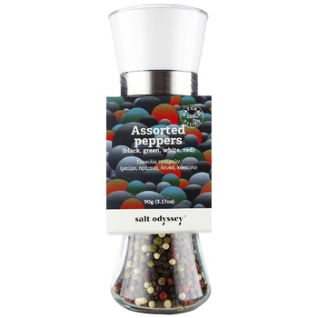 Salt Odyssey In Grinder Pepper Mix 90g - buy, prices for NOVUS - photo 1