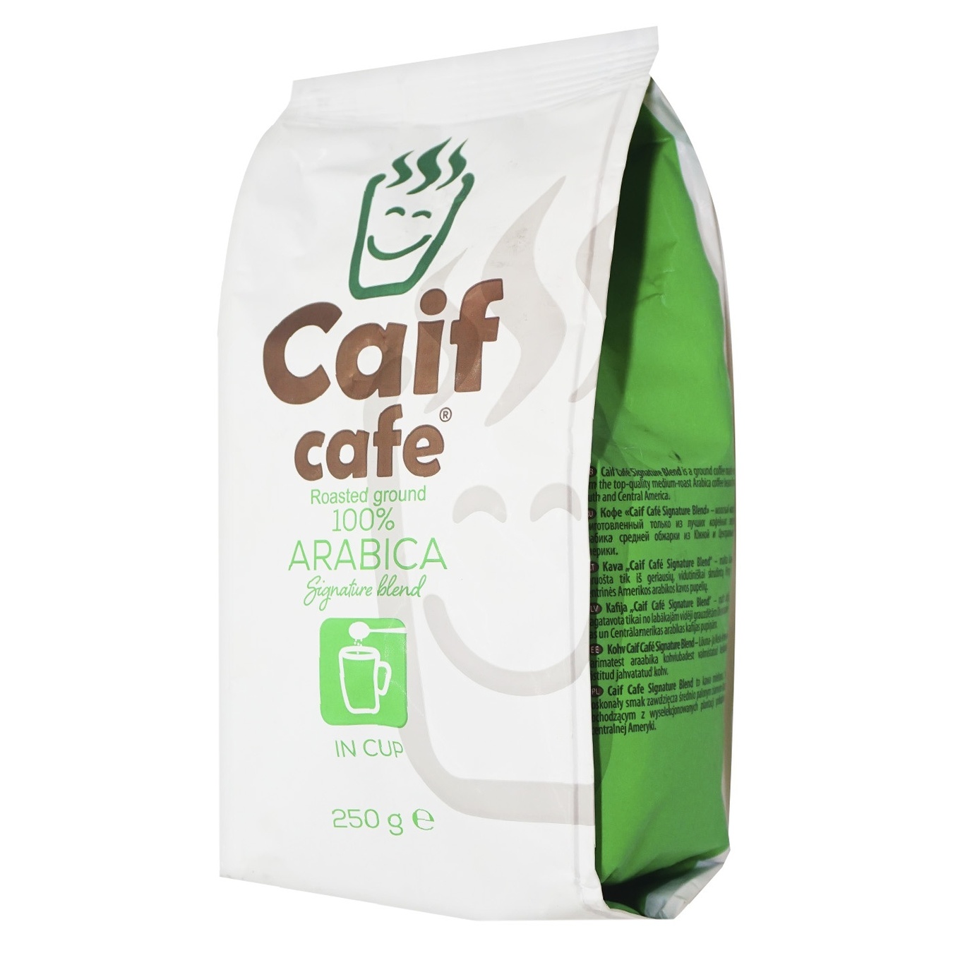 

Кофе Caif Cafe Arabica Signature Blend жаренный молотый 250г