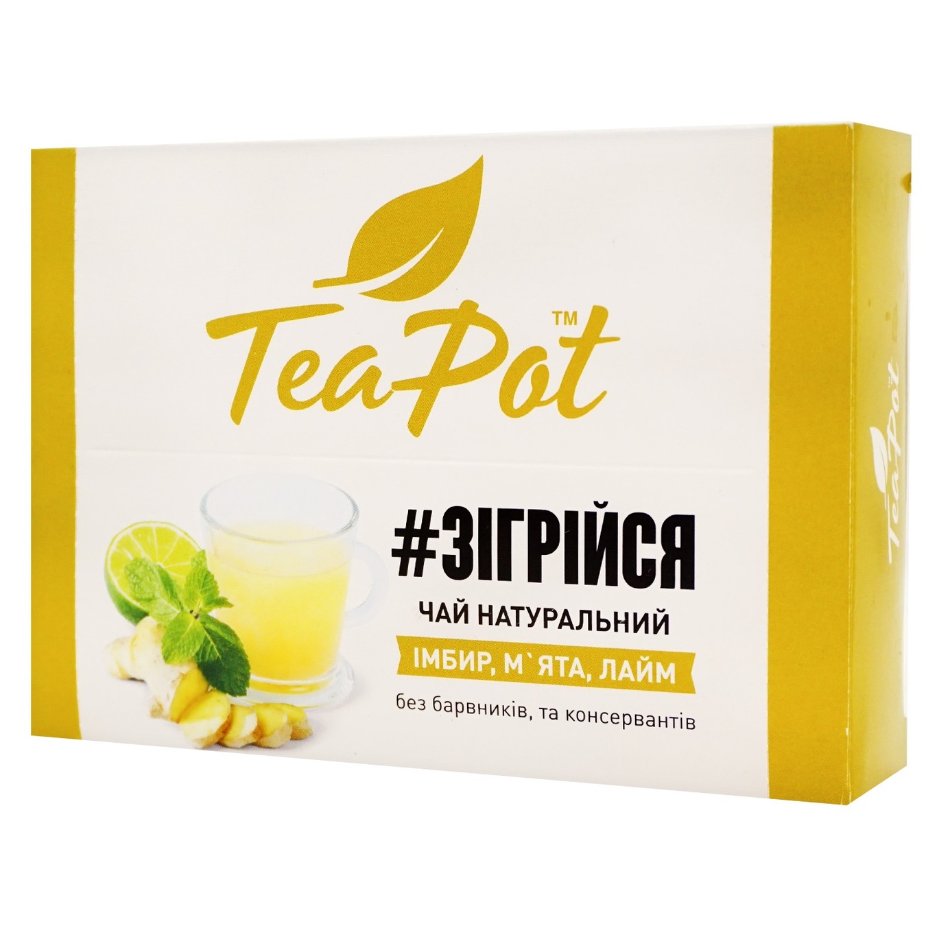 

Чай TeaPot имбирный концентрированный в стиках 180г