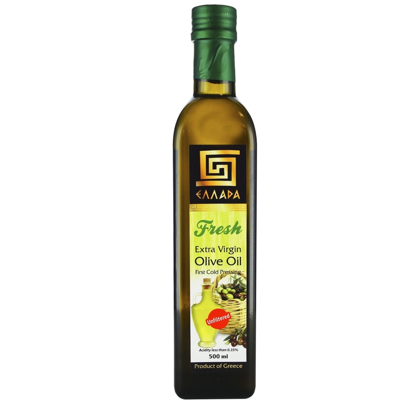 

Масло оливковое Ellada Fresh Extra Virgin 500мл