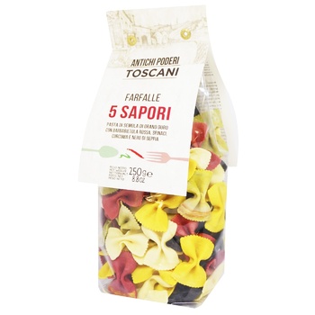 Antichi Poderi Toscani Farfalle Pasta 250g - buy, prices for NOVUS - photo 1