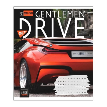 Yes Gentlemen Drive А5 36 Pages Checkered Notebook - buy, prices for NOVUS - photo 6