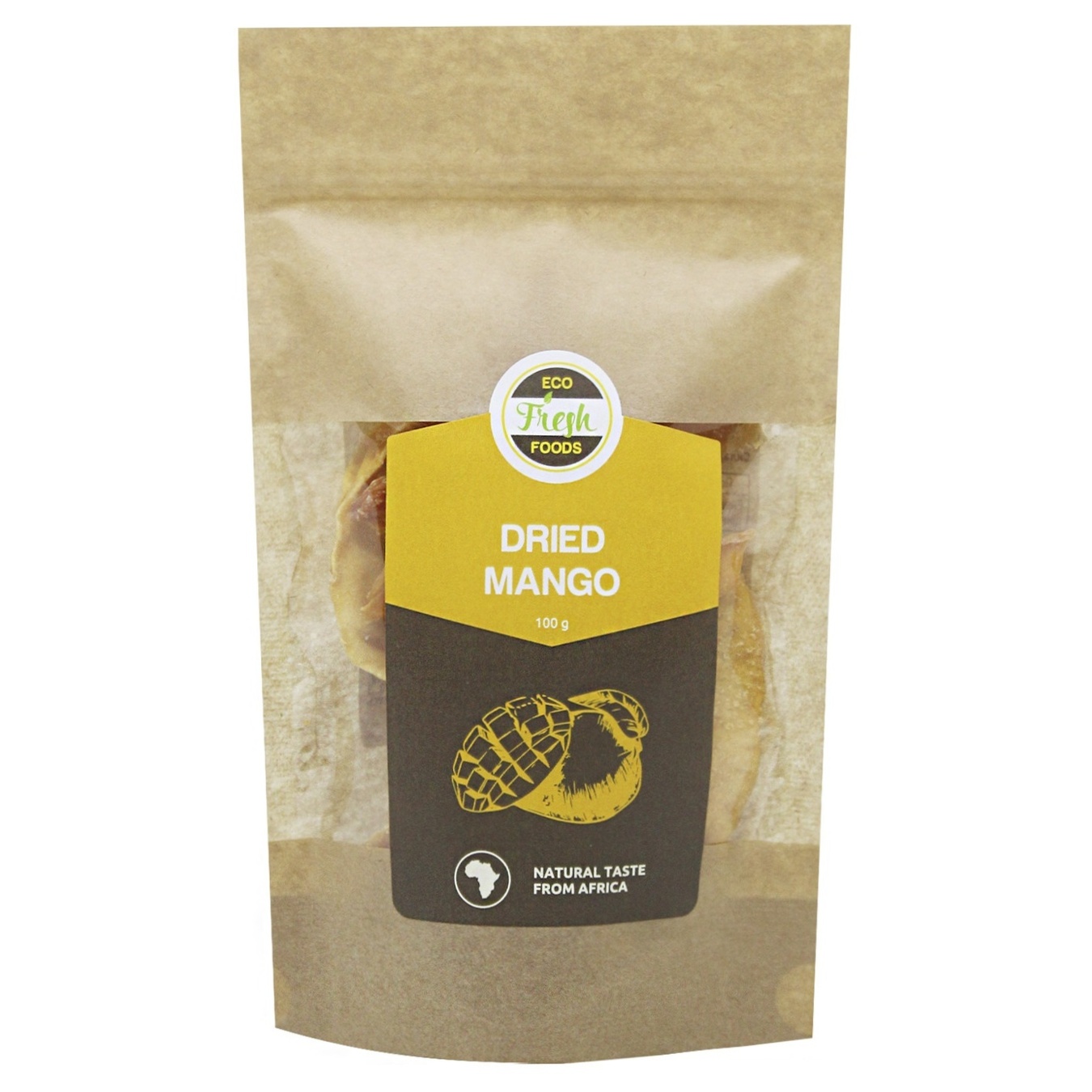 

Манго Eco Fresh Foods сушеные полоски 100г