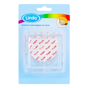 Lindo PK 949 Transparent Protective Overlays on Corners 4pcs - buy, prices for NOVUS - photo 1