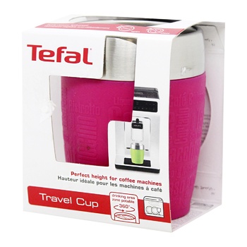 Кухоль Tefal Travel Cup рожевий 200мл - купити, ціни на - фото 1