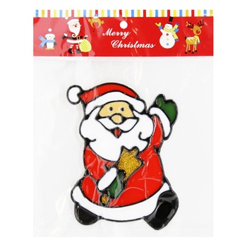 Aimon Santa Claus with a Christmas Tree Christmas Silicone Sticker - buy, prices for - photo 6