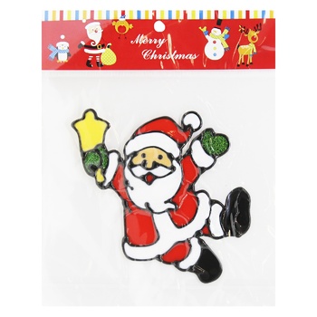 Aimon Santa Claus with a Christmas Tree Christmas Silicone Sticker - buy, prices for NOVUS - photo 4