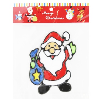 Aimon Santa Claus with a Christmas Tree Christmas Silicone Sticker - buy, prices for - photo 4