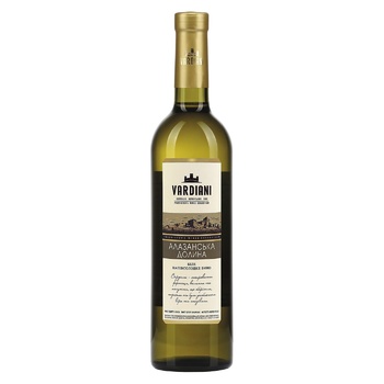 Vardiani Alazani Valley White Semi-Sweet White Wine 9-13% 0.75l - buy, prices for Auchan - photo 2