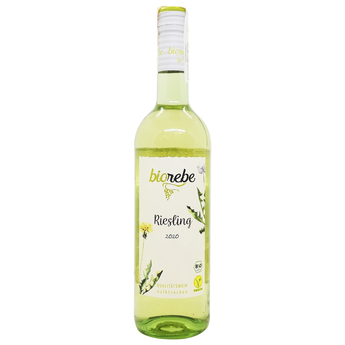 

Вино BioRebe Riesling белое полусухое 11,5% 0,75л