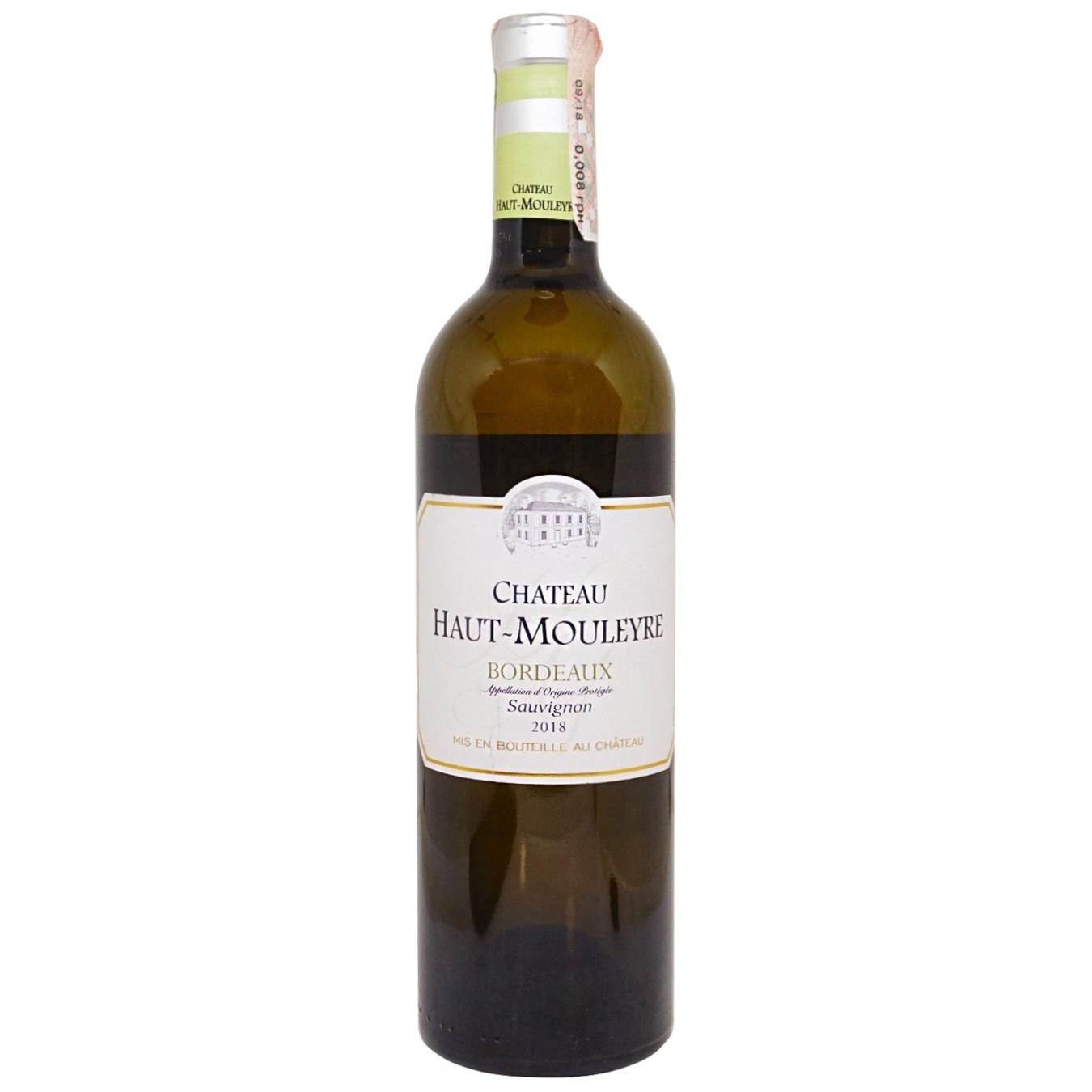 

Вино Chateau Haut-Mouleyre Bordeaux Sauvignon Blanc белое сухое 13% 0,75л