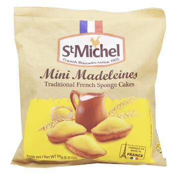 Печиво StMichel Mini Madeleines 175г