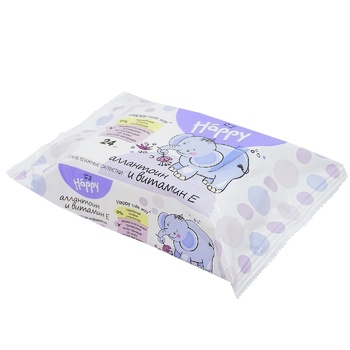 Bella Happy Wet Wipes with Vitamin E for Children 24pcs - buy, prices for NOVUS - photo 3