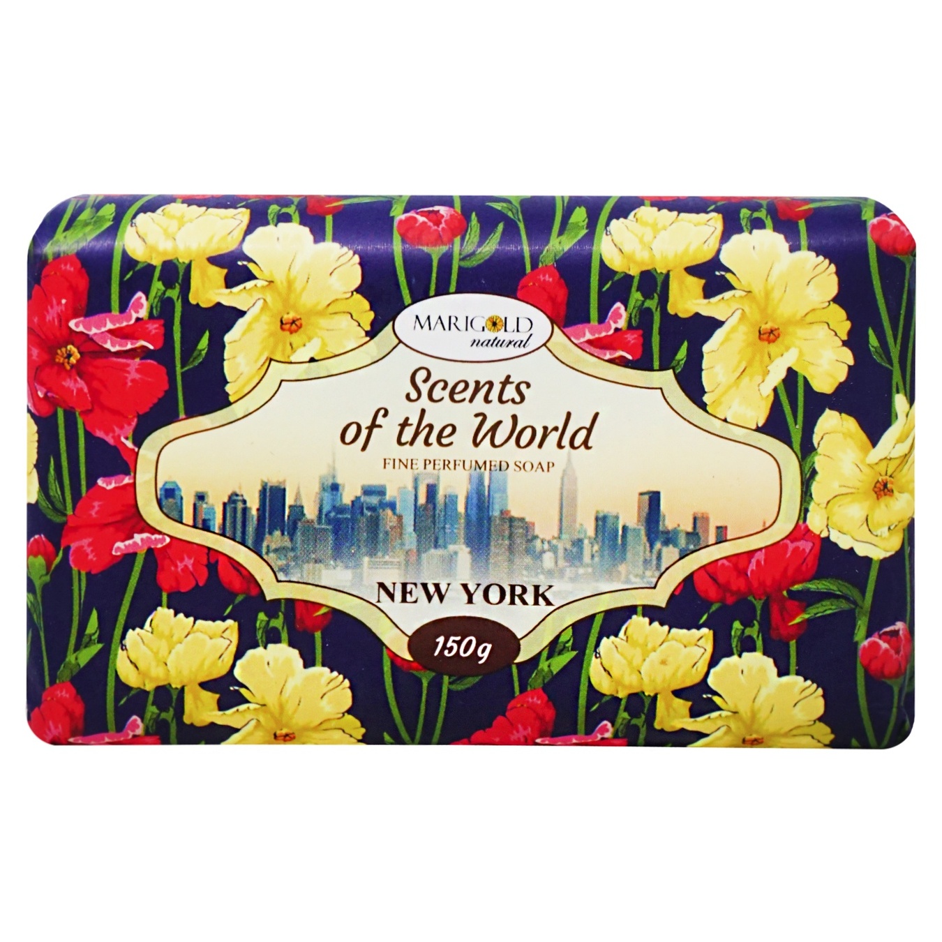 

Мыло твердое туалетное Marigold natural New York 150г