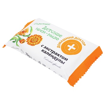 Domashniy DoKtor with Calendula Extract Baby's Cream-Soap 70g - buy, prices for METRO - photo 2