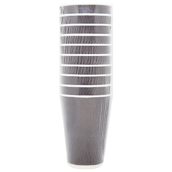 Corrugated Color Glass 0.33l 10pcs