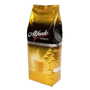 Alfredo Cafe Crema Espresso In Grain Fried Coffee 1kg - buy, prices for NOVUS - photo 1