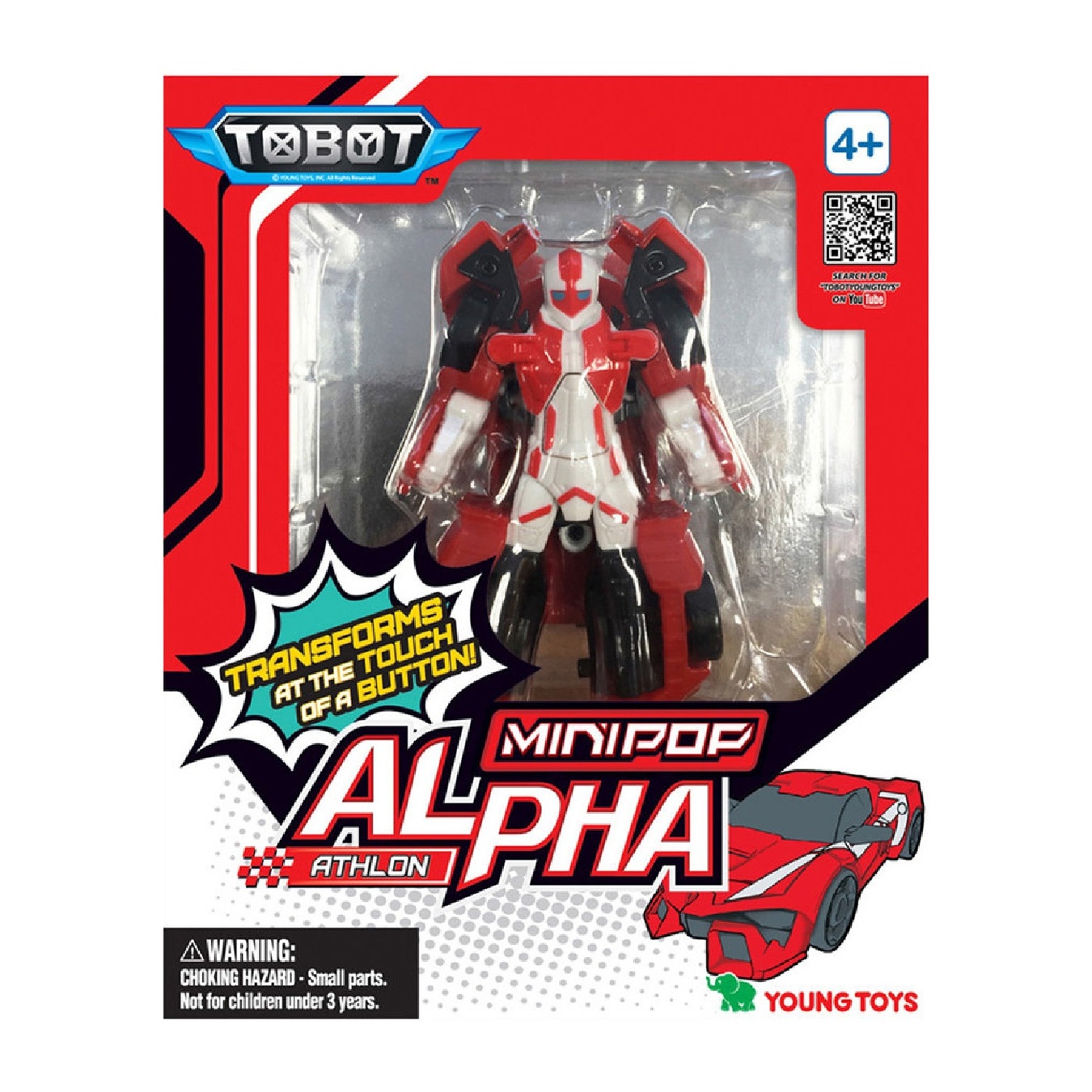 

Игрушка-трансформер Aurora Атлон мини Тобот Альфа
