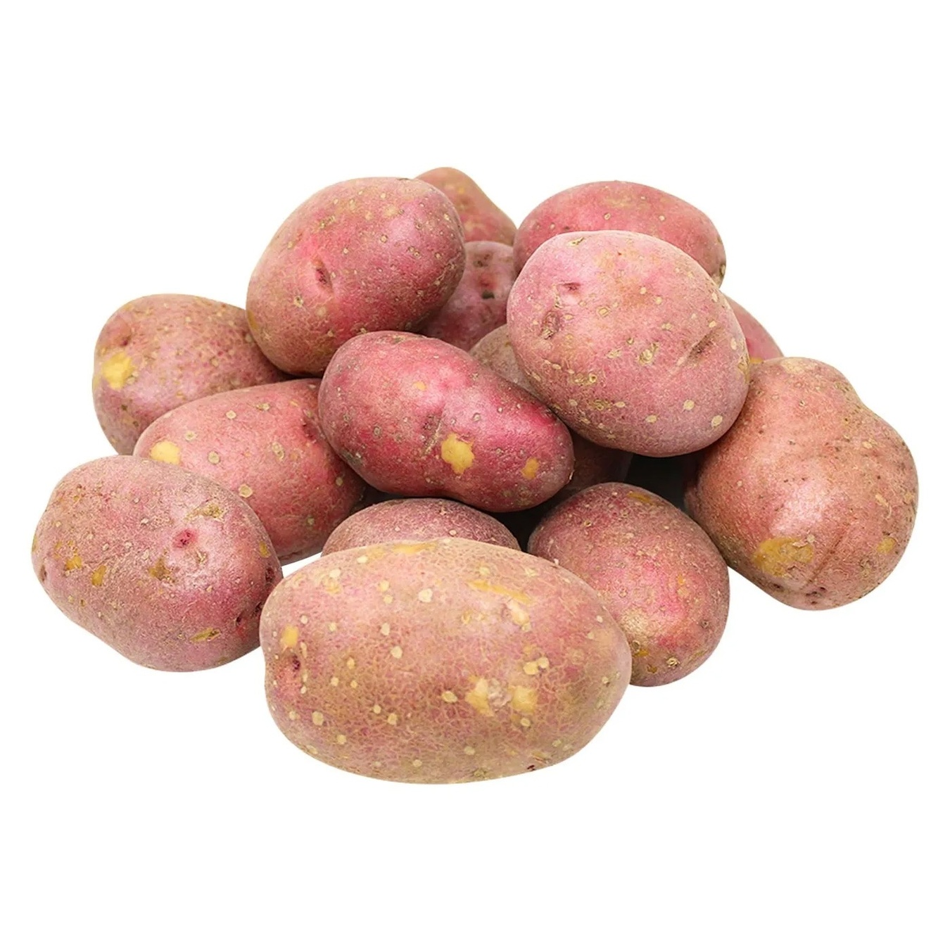

Картофель розовый мытый