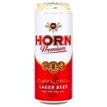 Horn Premium Lager Beer 5% 0.5l