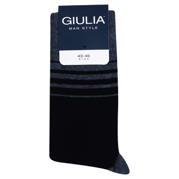 Giulia Men's Black Socks s.43-46 - buy, prices for - photo 1