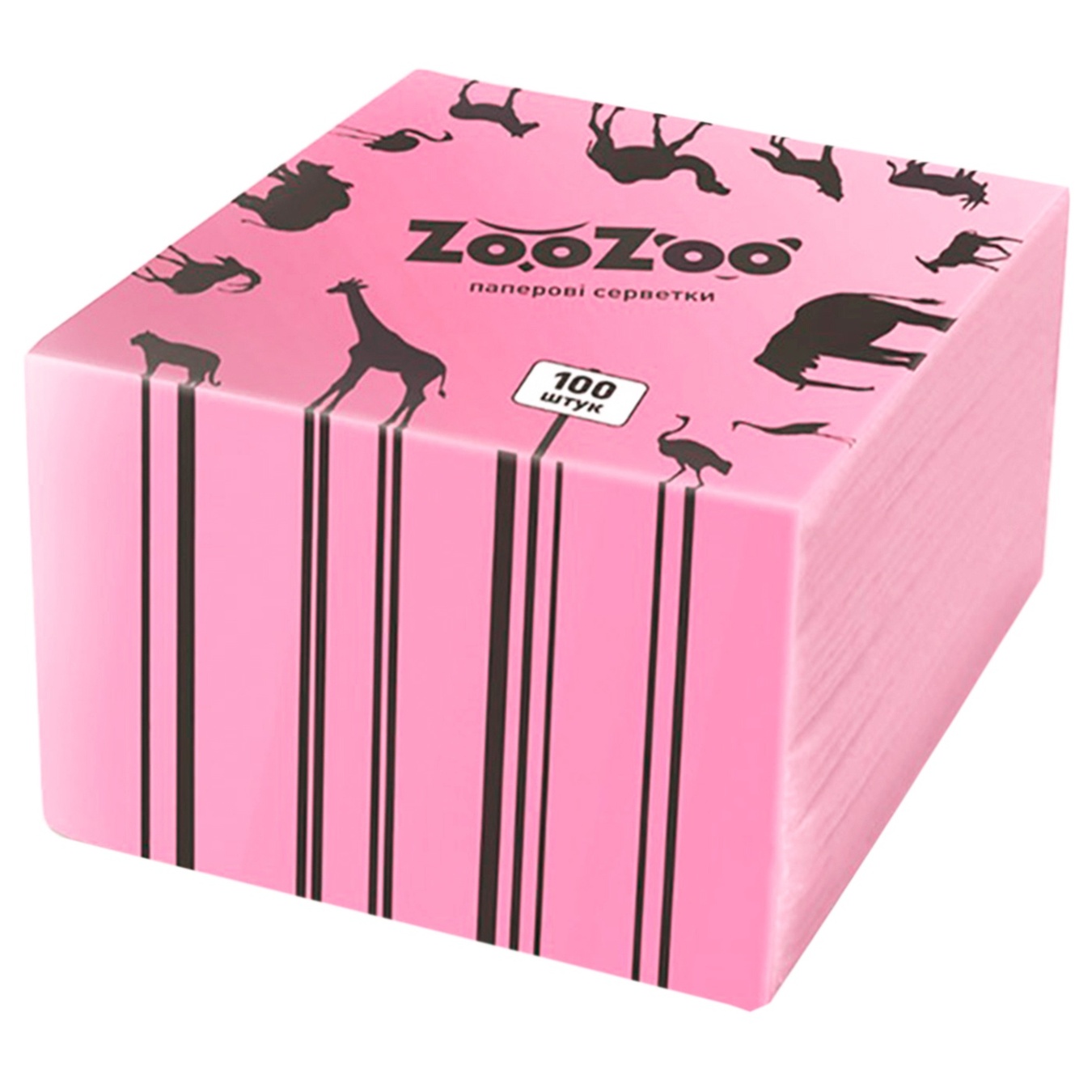 

Салфетки ZooZoo бумажные 100шт