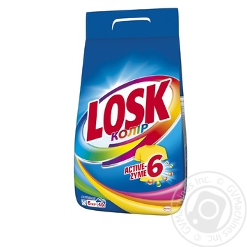 Powder detergent Losk for washing 6000g - buy, prices for MegaMarket - photo 1