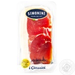 Simonini Raw Cured Sliced Crudo Prosciutto 80g