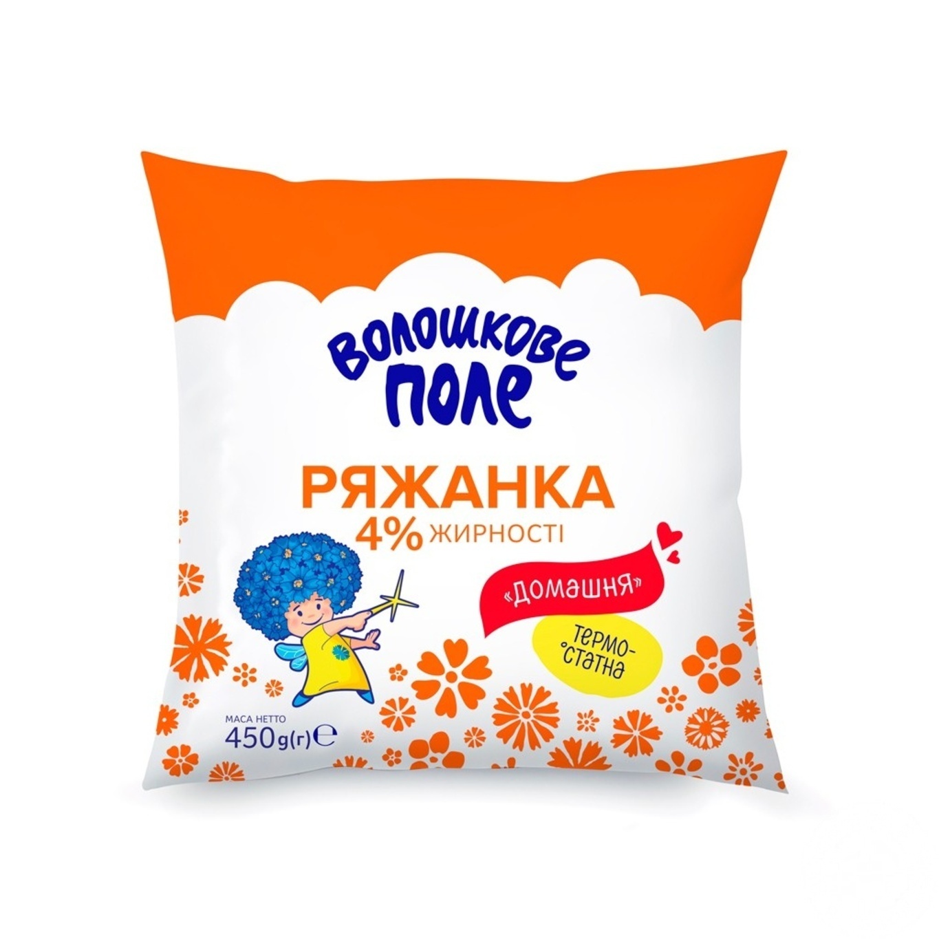 

Ряженка Волошкове Поле 4% 450г